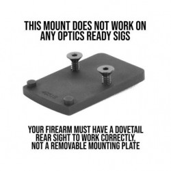 EGW Trijicon RMR / SRO, Holosun 407c / 507c Mount for Sig Sauer P220, P226, P229, P320 Oversized