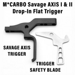 M-Carbo Savage AXIS I & II Flat Trigger Drop-In