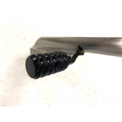 Yugo Serbian Charging Handle - CSS Knurled Bolt ON - Black Oxide Steel - fits M70 M85 M90 M92