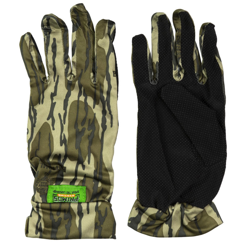 Primos Stretch Gloves Mossy Oak Bottomland Camo