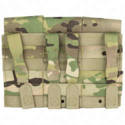 Blue Force Triple M4 Magazine Pouch Flap MultiCam