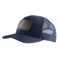 Magpul Standard Leather Patch Trucker Hat Navy