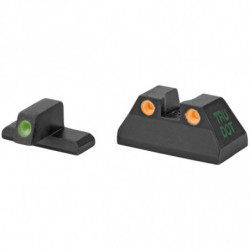 Meprolight Tru-Dot Fixed Tritium Sights H&K USP 9/40/45 Green/Orange