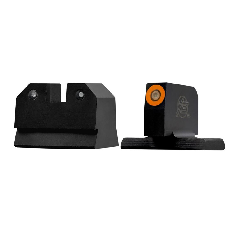 XS Sights R3D Night Sight H&K VP9 Suppressor Hight Orange