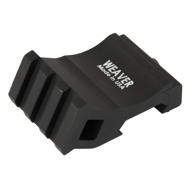 Weaver Offset Rail Adapter Picatinny Matte Black