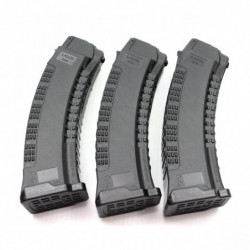25 PACK of AK  60rd 5.45x39mm magazines. Black by PUFGUN