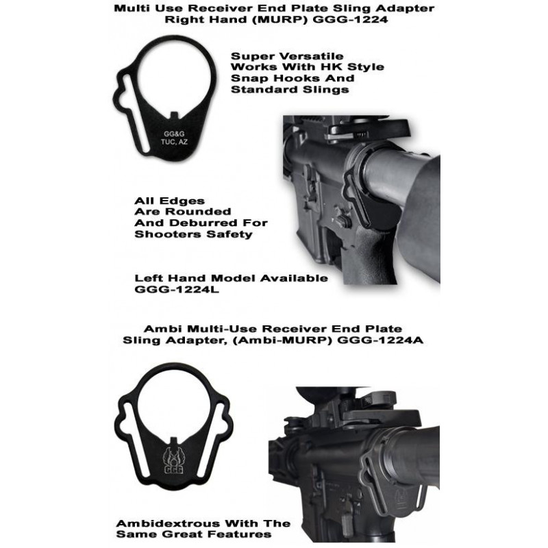 Multi-Use Sling Adapter (MURP),MURP For Left Handed Shooter