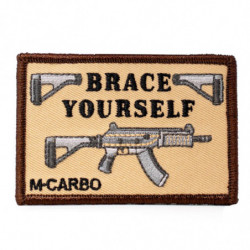 M-Carbo Brace Yourself Morale Patch