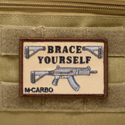 M-Carbo Brace Yourself Morale Patch