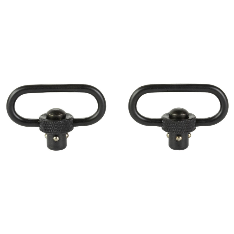 Allen QD Sling Swivel w/Push Button 1.25" Black 2Pk