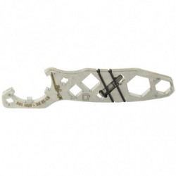 Q Fix Multi Multi-Tool Brushed Stainless Steel Silver