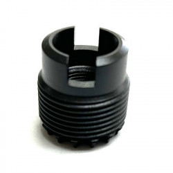 Krebs Custom M24 Adapter (14mmx1LH to 24mmRH) with Heat Treat and Black Oxide