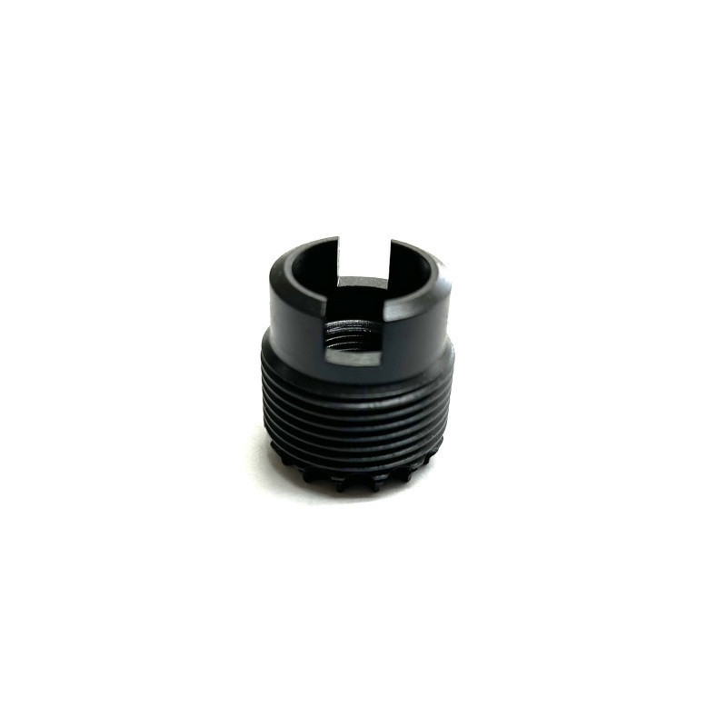 Krebs Custom M24 Adapter (14mmx1LH to 24mmRH) with Heat Treat and Black Oxide