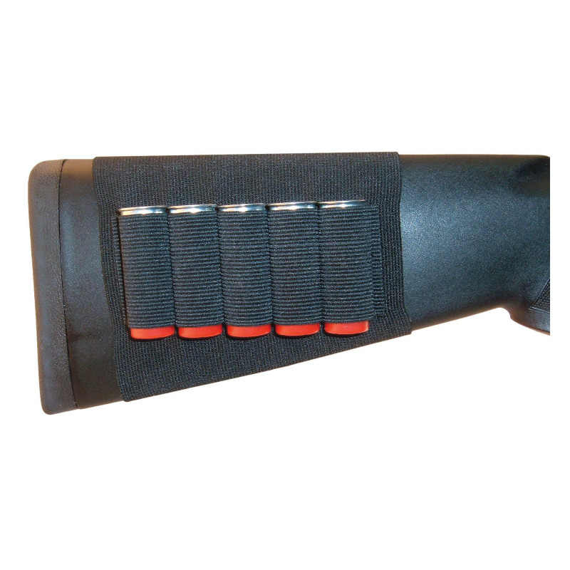 GrovTec Stock Ammo Holder 5 Shotgun Round