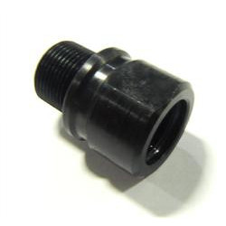 Muzzle Thread Adapter 14x1LH to 5/8 x 24 RH