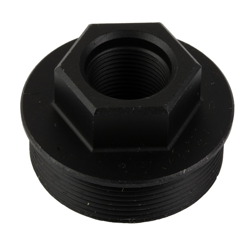 YHM 1/2"-28 Converts Sidewinder Thread Adapter Cobra M2 Black