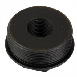 YHM 1/2"-28 Converts Sidewinder Thread Adapter Cobra M2 Black