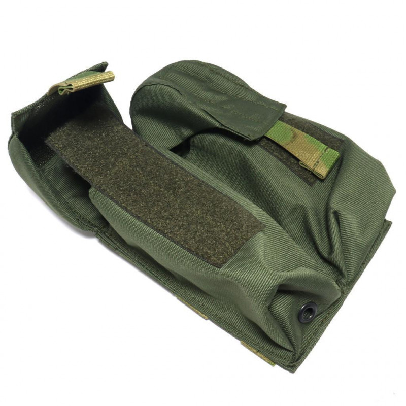 First Shot AK Textile Pouche 4 Mag MOLLE Green