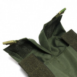 First Shot AK Textile Pouche 4 Mag MOLLE Green