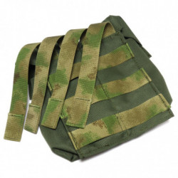 First Shot AK Textile Pouche 4 Mag MOLLE Green