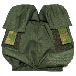 First Shot AK Textile Pouche 4 Mag MOLLE Green