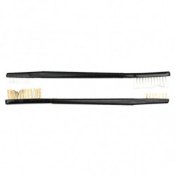 Kleen-Bore Double Nylon & Bronze Cleaning Brush Set