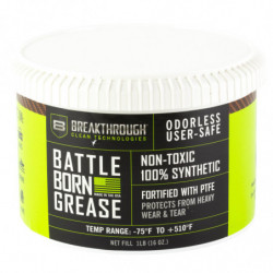 BCT Military-Grade Solvent Battle Born Grease w/PTFE 1Lb