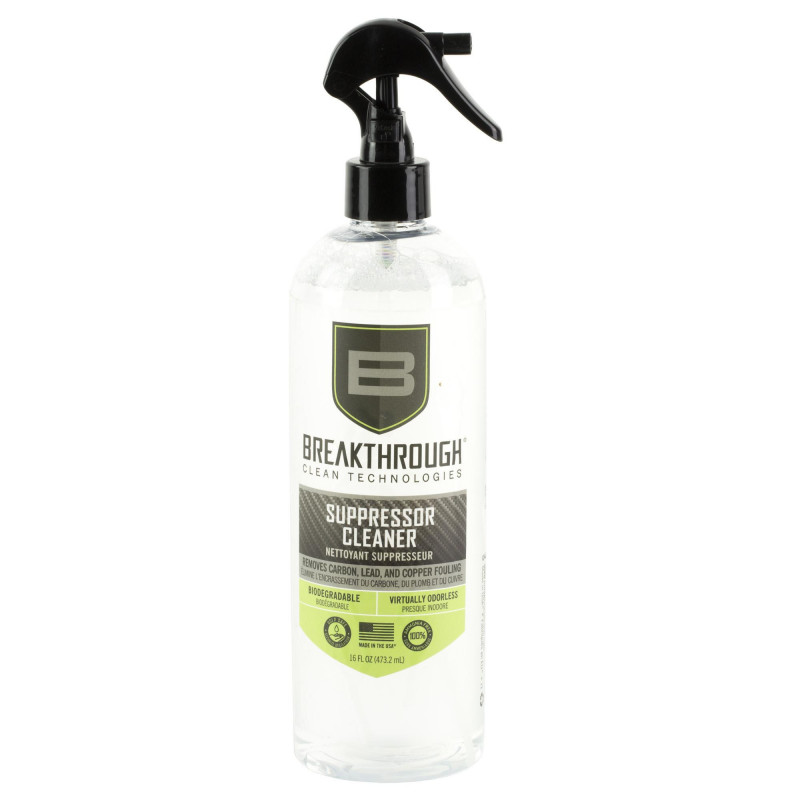 Breakthrough Suppressor Cleaner Solvent 16oz Pump Spray Bottle