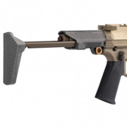 Q Honey Badger 2 Position Stock Assembly Gray