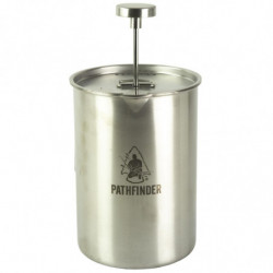 Pathfinder French Press Kit Stainless Steel 48oz