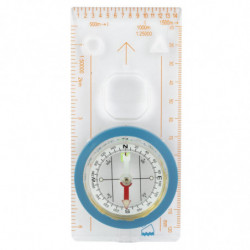 UST Deluxe Map Compass Lanyard Clear