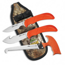 Outdoor Edge Wild Guide Fixed Blade Knife Set