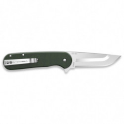 Outdoor Edge Razor VX3 Folding Knife Plain Edge 3" Blade Green