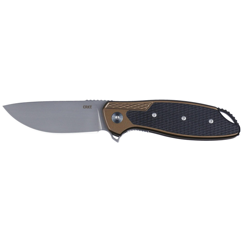 Columbia River Knife & Tool Jake OD Green Green 3.32" Plain Edge