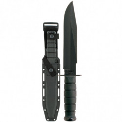 KA-BAR Fighter Fixed Blade Knife 8" Blade Clip Point w/Sheath