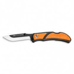 Outdoor Edge Razor Lite Folding Knife Plain Edge 3.5" Blades Orange Handle