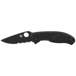 Spyderco Tenacious Folding Knife Blade 3.39" Black