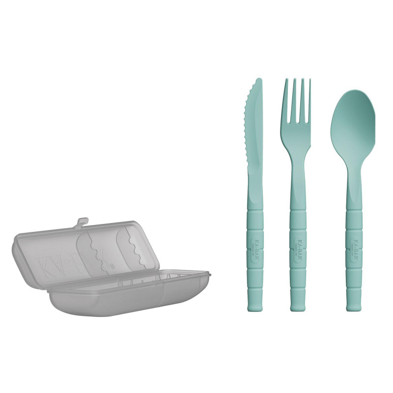 KA-BAR Lunch Pal Utensil Set Spoon/Fork/Knife