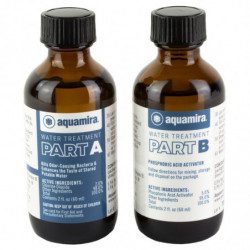 Aquamira Water Treatment Drops 2 oz Glass Bottles