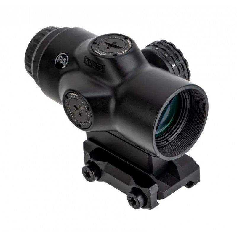 Primary Arms SLx 5X MicroPrism Scope ACSS Aurora 5.56/.308 Yard w/Red Illuminated