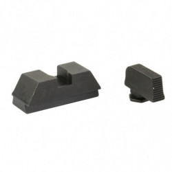 AmeriGlo 1L Black Front and Rear for Glock 43X/48