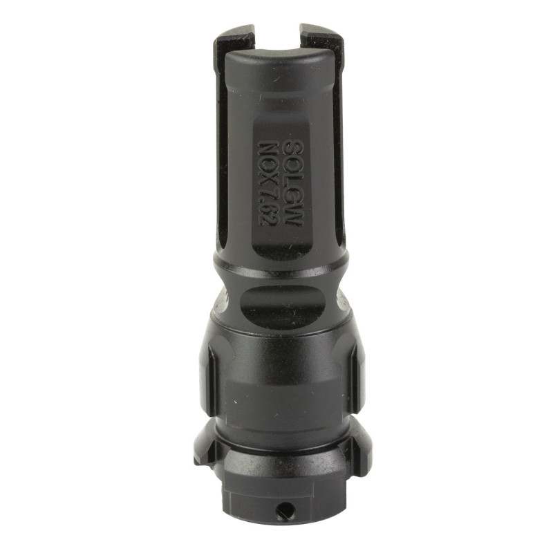 SOLGW NOX Flash Hider 7.62X39mm Threaded M14x1 LH Black