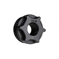 PWS HID 1/2"-28 Suppressor Mount 223Rem Black