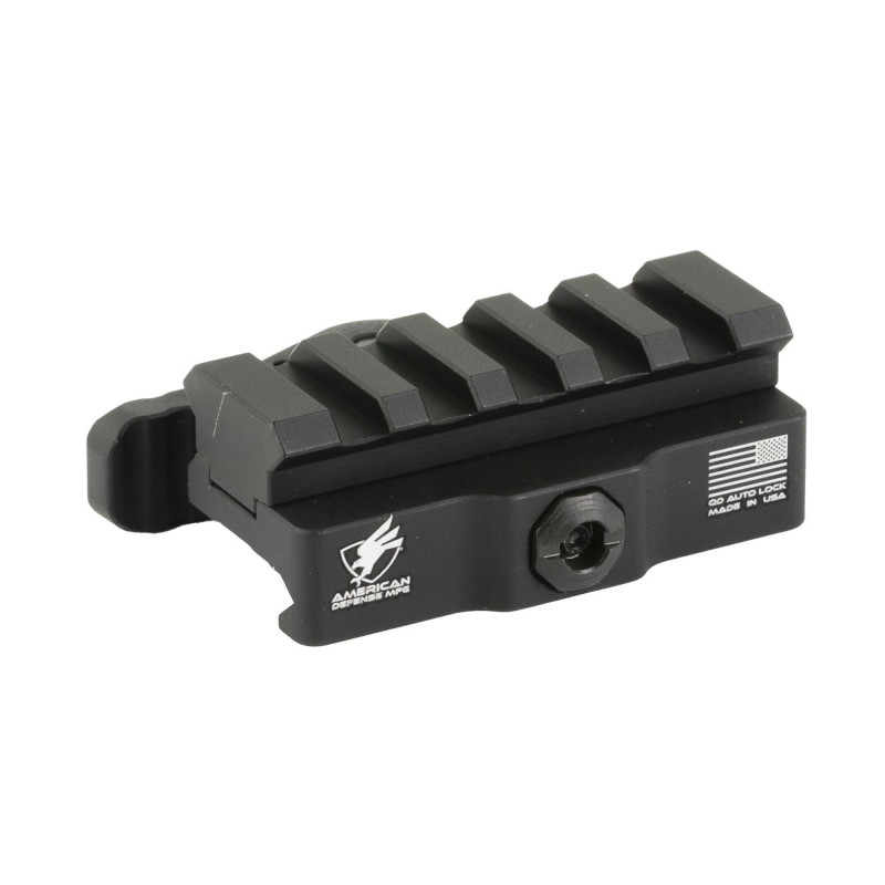 American Defensive Picatinny Riser QD Mount Standard 5 Slots