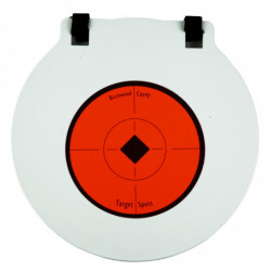 Birchwood Casey 3/8" Steel Target 8" Round White