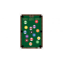 Action Target Billiards Target Multi Color 100Pk