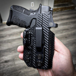 Black Scorpion IWB Belt Wing Tuckable Holster w/Flashlight