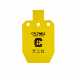 Caldwell AR500 IPSC 33% Steel Target Yellow