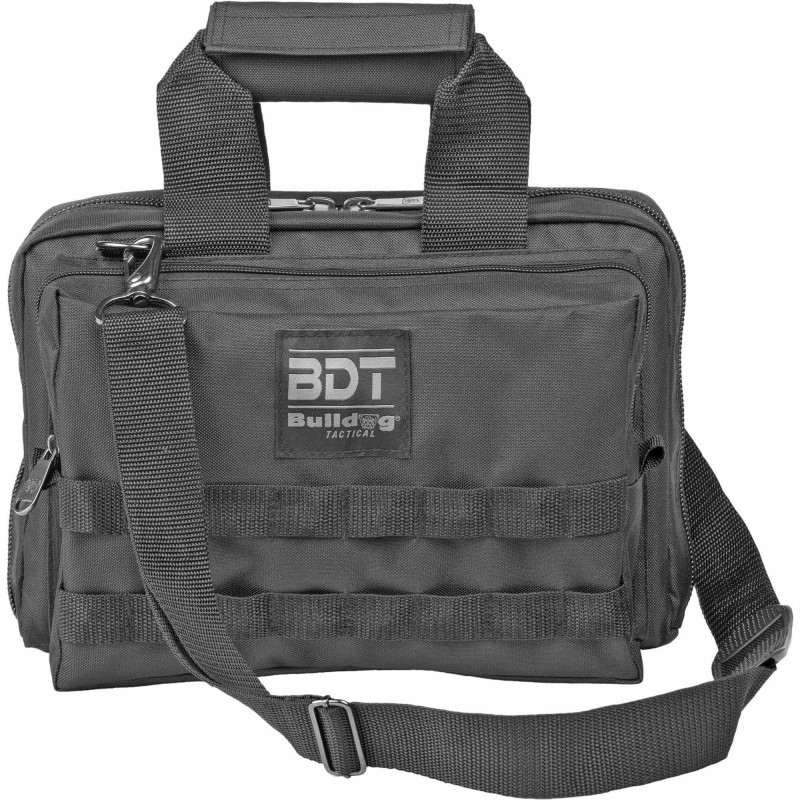 Bulldog Deluxe 2 Pistol Range Bag w/Strap & MOLLE