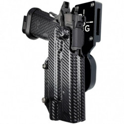 Black Scorpion PRO Heavy Duty Competition USPSA Holster w/Flashlight